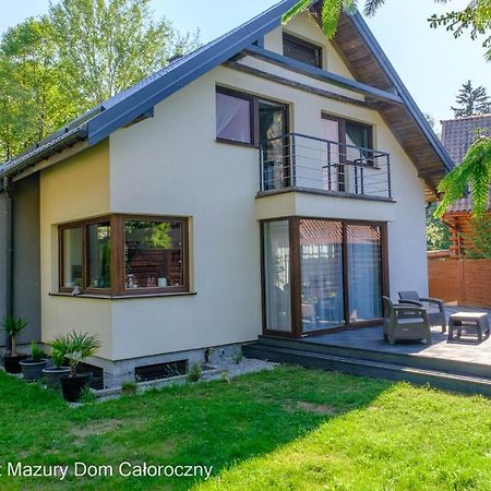 Вилла Czarny Kot Mazury Dom Caloroczny Malkinie Экстерьер фото
