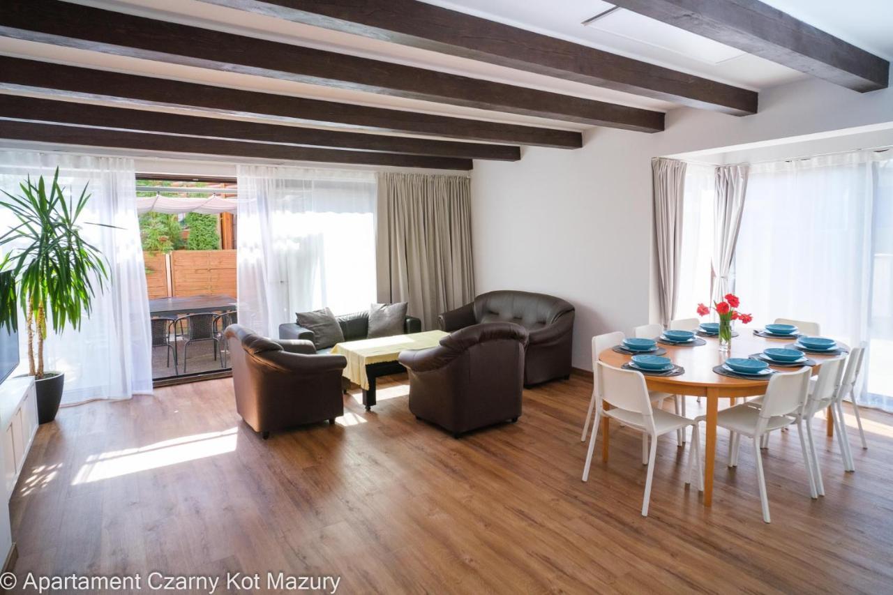 Вилла Czarny Kot Mazury Dom Caloroczny Malkinie Экстерьер фото