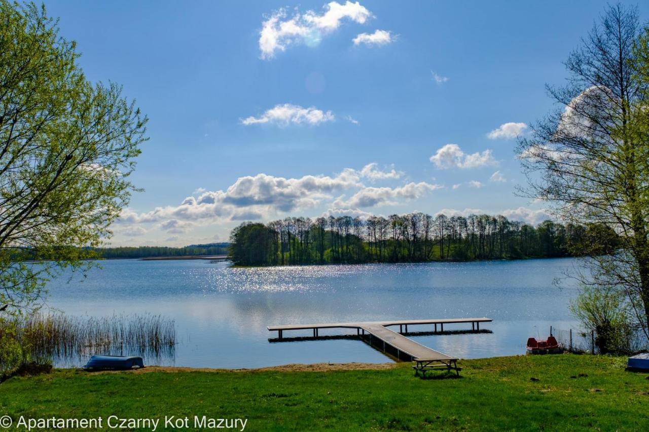 Вилла Czarny Kot Mazury Dom Caloroczny Malkinie Экстерьер фото