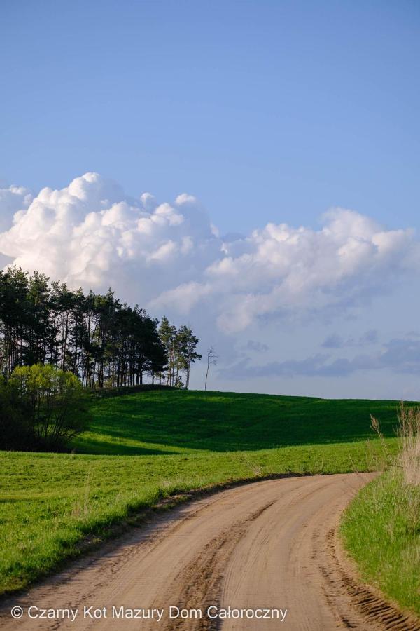 Вилла Czarny Kot Mazury Dom Caloroczny Malkinie Экстерьер фото