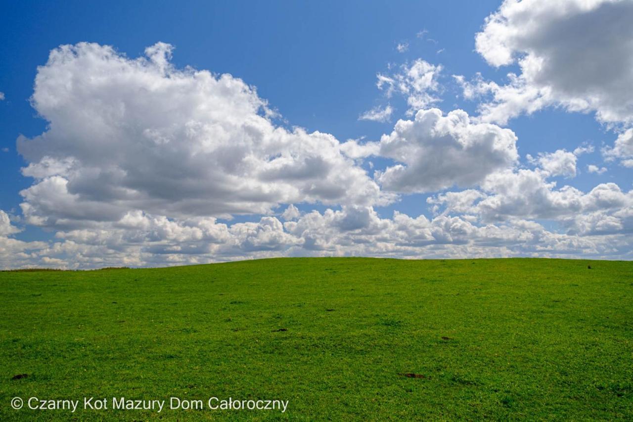 Вилла Czarny Kot Mazury Dom Caloroczny Malkinie Экстерьер фото